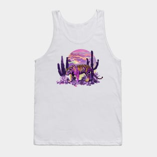 Tiger Floral Oasis Journey Tank Top